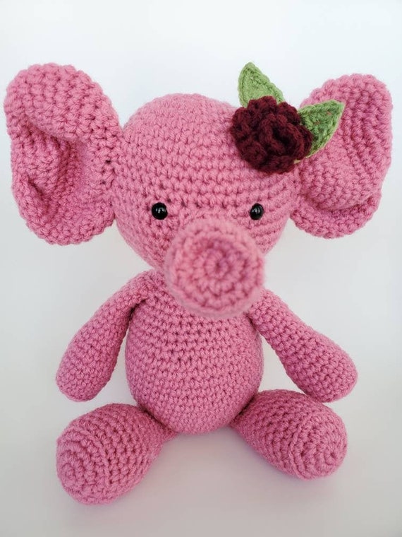 Pink Elephant Etsy