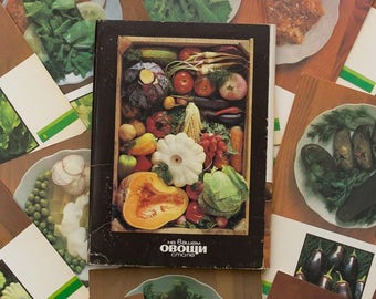 Vintage recipe cards Food photography Vegetable recipes Vintage cook book Soviet recipes