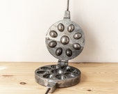 Waffle iron Cookie cutters Mushroom cookies Baking supply Waffle maker Bakeware Cookie mold Woodland treats Cookie pan