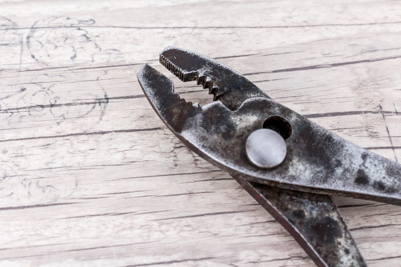 Vintage Slip Joint Pliers Hardware Tools Etsy