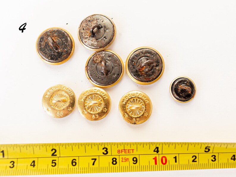 Military Buttons Metal Buttons Navy Buttons Soviet Buttons Etsy