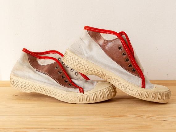 Vintage sneakers Canvas sneakers Canvas shoes Lace