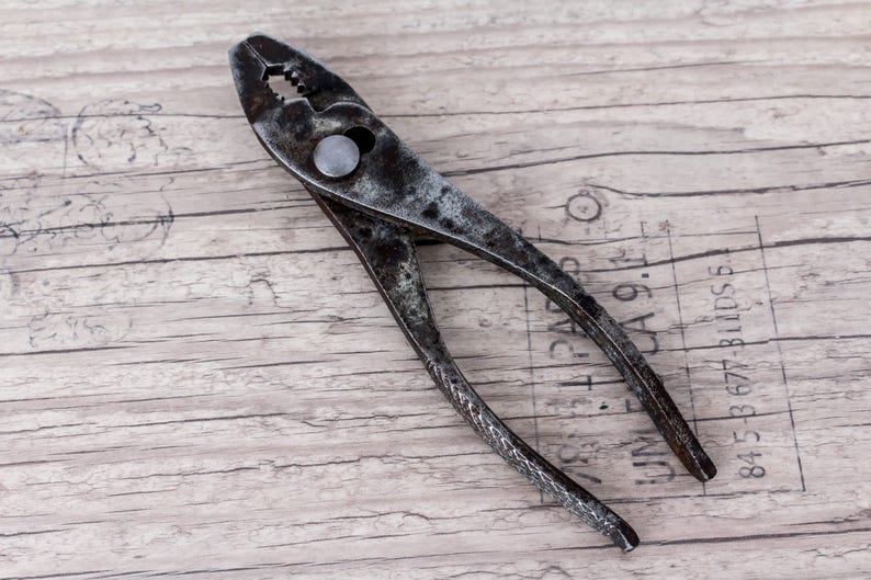 Vintage Slip Joint Pliers Hardware Tools Etsy
