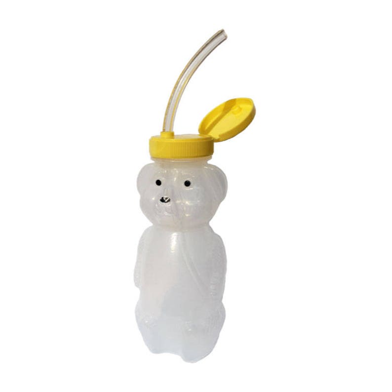 Honey Bear Speech/Special Needs Sippy Cup with Two Straws Etsy