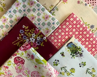 Fat Quarter 8 Piece Fabric Bundle - Bari J for AGF - My Mother's Daughter