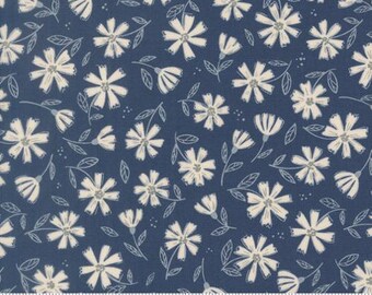 Fabric by HALF YARD- Moda Fabrics Elena Amo - Natures Sketchbook Twilight 39074 16