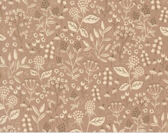 Fabric by HALF YARD- Moda Fabrics Elena Amo - Natures Sketchbook Pebble 39071 13