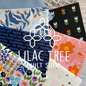 The Cur8tor Fat Quarter Bundle in Modernista by AGF Studio 8 pieces Fat Quarter Bundle  Art Gallery Fabrics 18&quot; x 22&quot;  Quilt Quality Fabric.