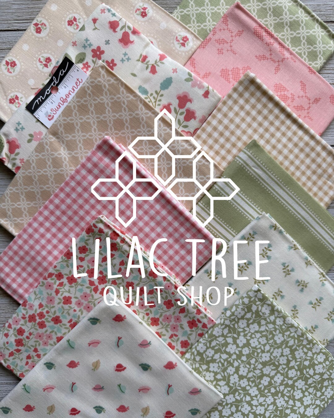 Sunbonnet 12 Fat Quarter Bundle by My Sew Quilty Life for Moda Fabrics ...