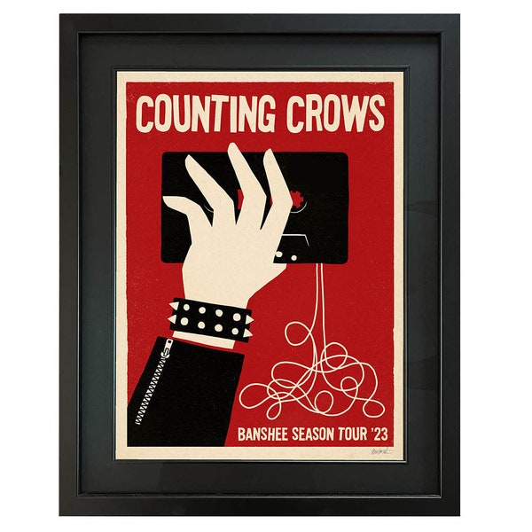 Counting Crows 2023 gig poster