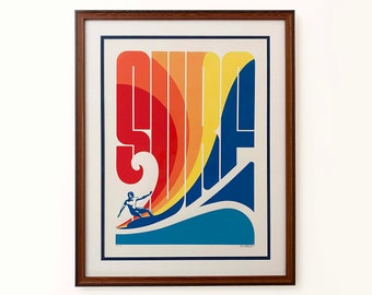 Surf Mavericks Poster