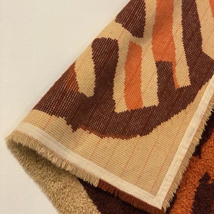 Scandinavian Rya Rug, Circa 1970s Please ask for a shipping quote before you buy. image 8