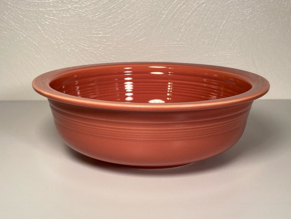 Fiestaware 8.5" Rose Nappy Bowl