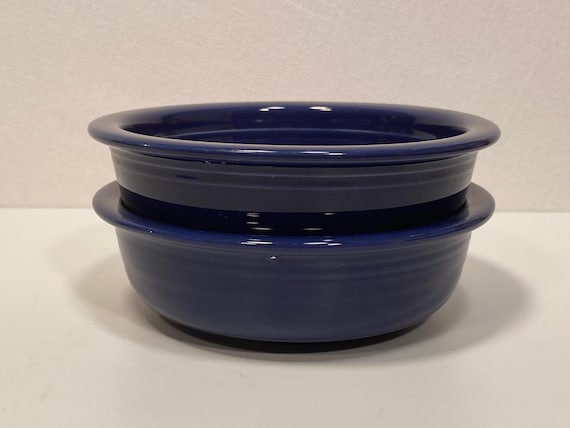 Set of Two Fiesta Cobalt 5.5" Fruit Bowls