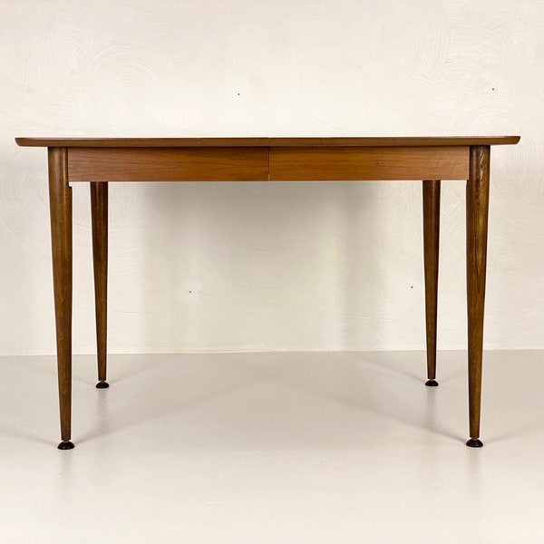 HOLD - Walnut Extension Dining Table by Bassett, Circa 1960s - *Please ask for a shipping quote before you buy.