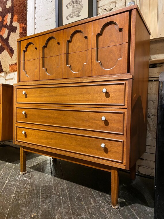 Mid Century Modern Chest of Drawers by Dixie, Circa 1960s - *Please ask for a shipping quote before you buy.