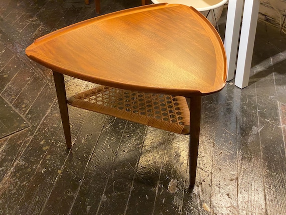 Guitar Pick End Table by Poul Jensen for Selig, Circa 1960s - *Please ask for a shipping quote before you buy.