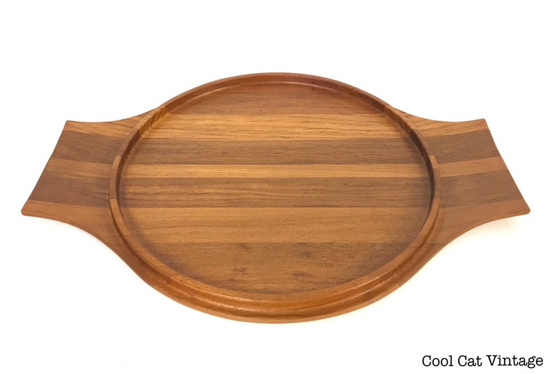 Dansk Designs Of Denmark Teak Serving Tray Circa 1960 S Etsy