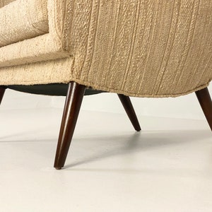 Upholstered Modern Lounge Chair, Circa 1960s Please ask for a shipping quote before you buy. image 10