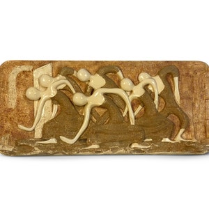 Finesse Originals Sculpted Wall Art Dancers, Circa 1970s Please ask for a shipping quote before you buy. image 1