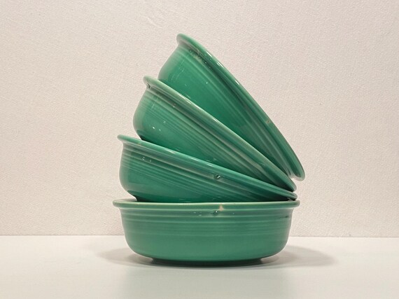 Set of Four Fiesta Green 5.5" Fruit Bowls