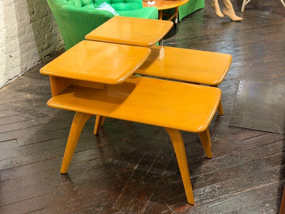 M 308 G Step End Table by Heywood Wakefield, Circa 1950-54 - *Please ask for a shipping quote before you buy.