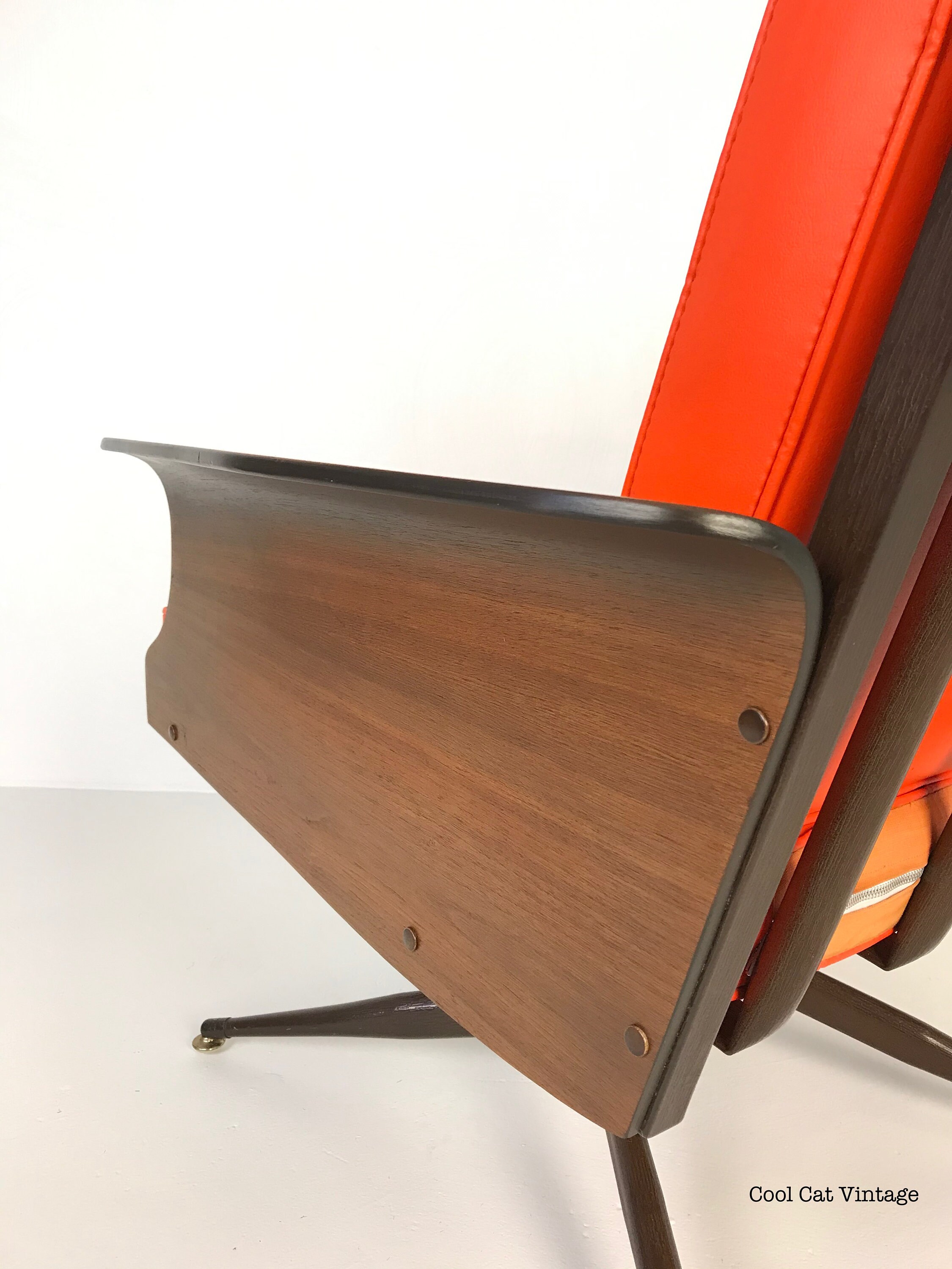 Low Back Lounge Chair (2 available) by Viko Furniture Corp, Circa 1960