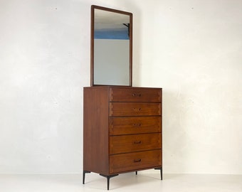 Lane Acclaim Chest with Mirror, Circa 1965 - *Please ask for a shipping quote before you buy.