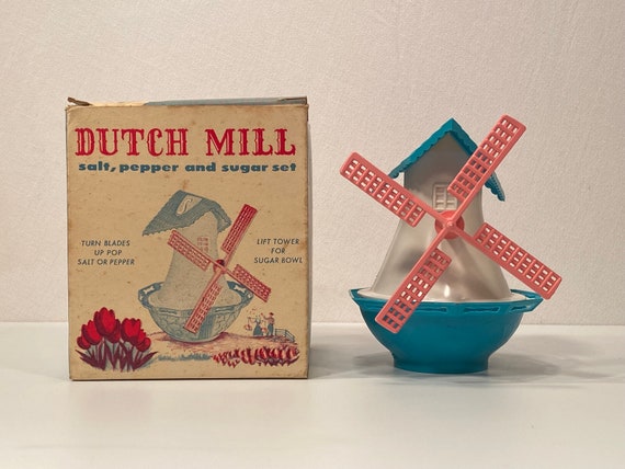 Dutch Mill Salt, Pepper, & Sugar Set