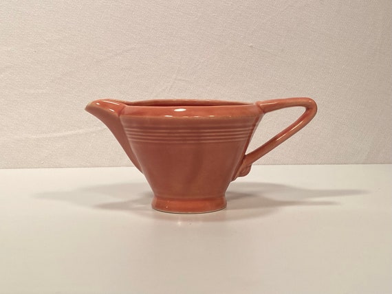 Homer Laughlin Harlequin Rose Creamer