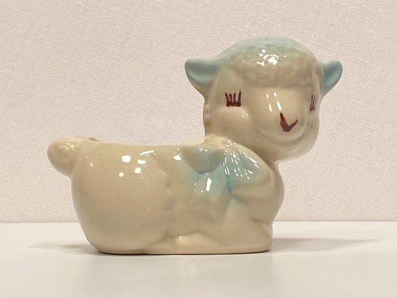 MCM Kitsch Baby Lamb Planter