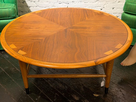 Lane Acclaim Round Coffee Table, Circa 1960s - *Please ask for a shipping quote before you buy.