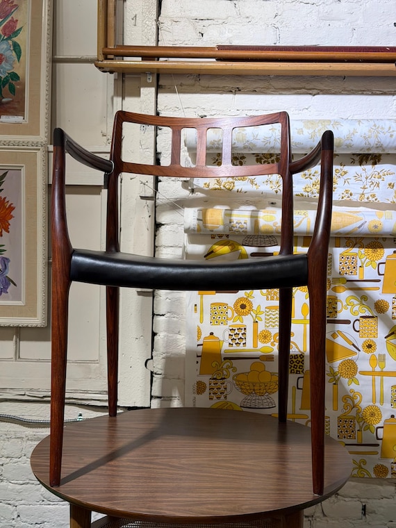 Niels Otto Møller Model 64 Armchair in Rosewood, Circa 1960s (2) - *Please ask for a shipping quote before you buy.