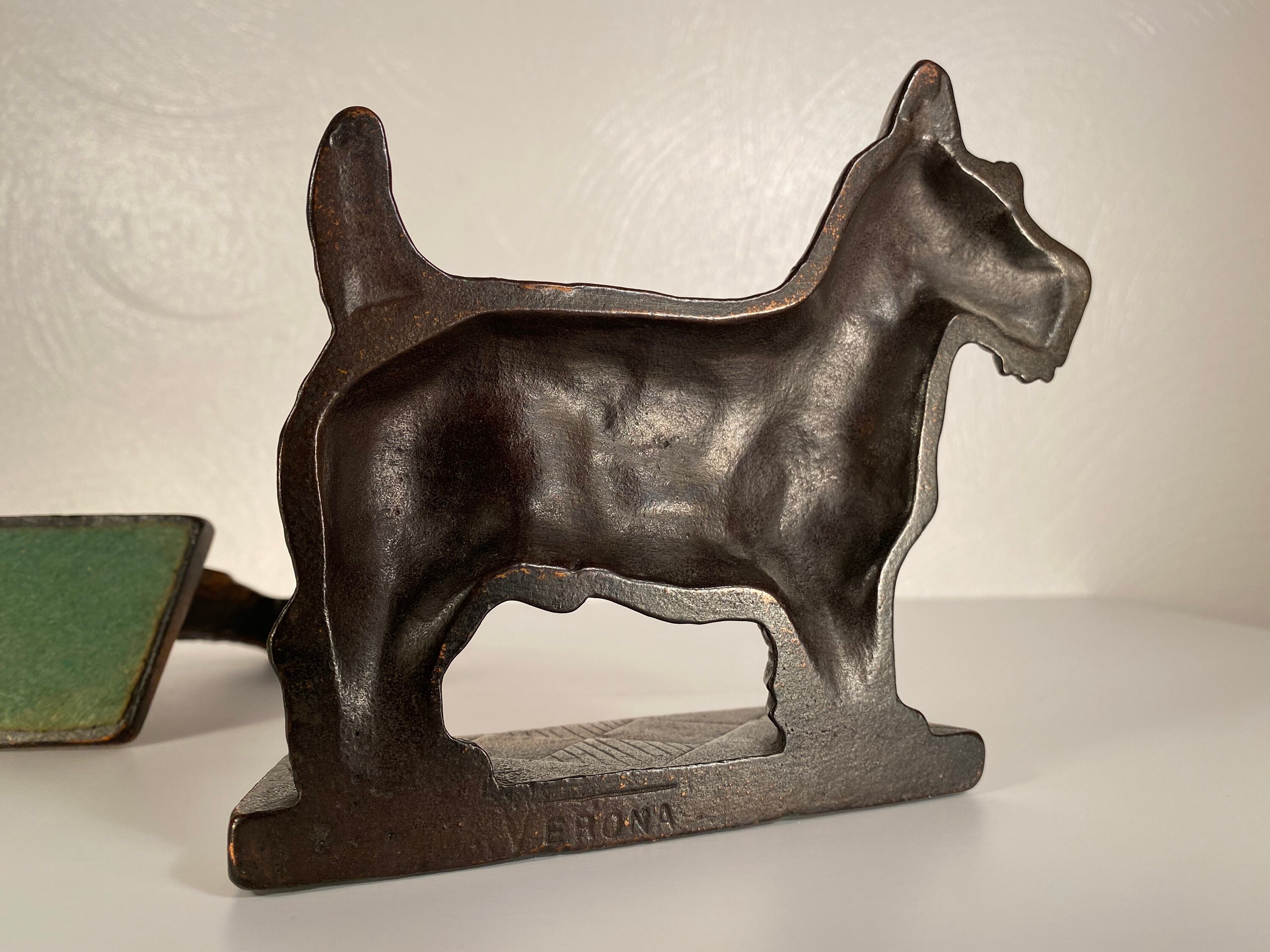 Verona Cast Iron Terrier Bookends - Pair