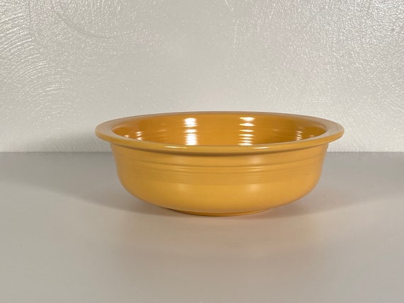 Fiestaware 8.5" Yellow Nappy Bowl