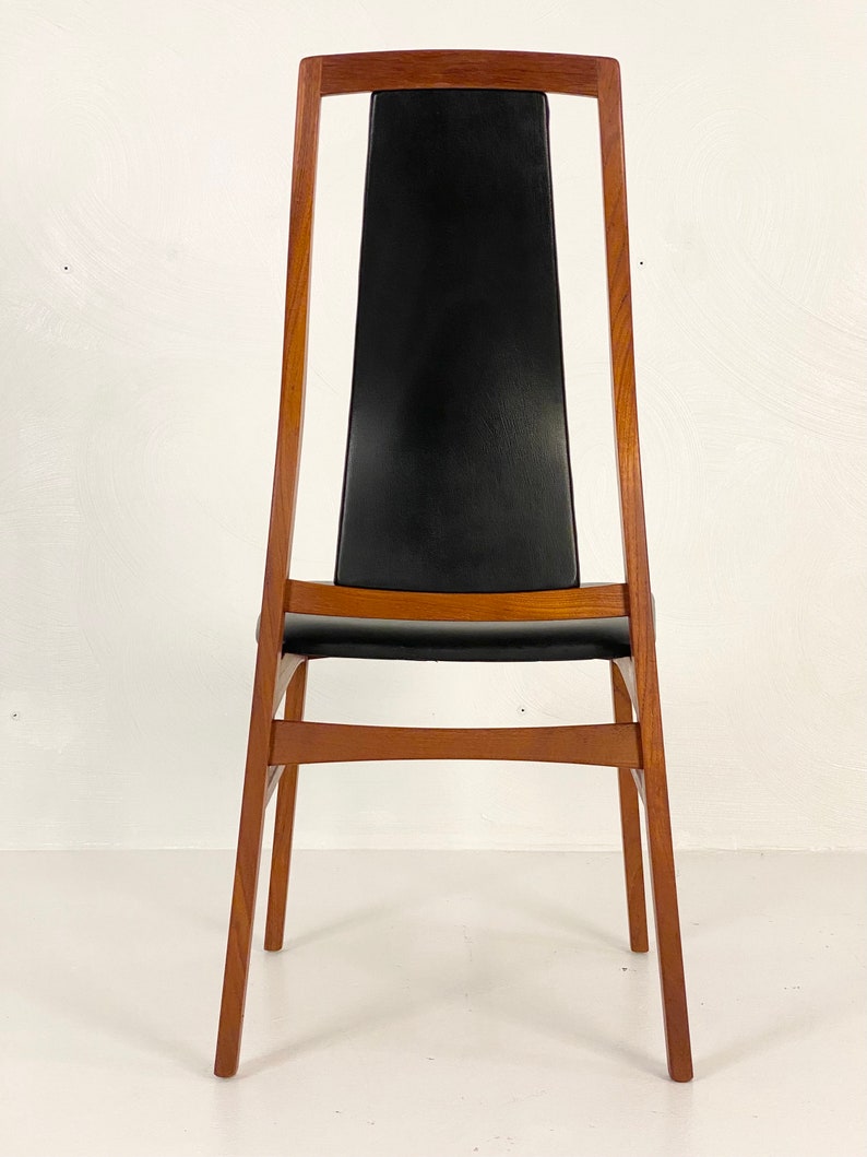 Set of 4 Teak Dining Chairs by Niels Koefoed, Circa 1960s Please ask for a shipping quote before you buy. image 8