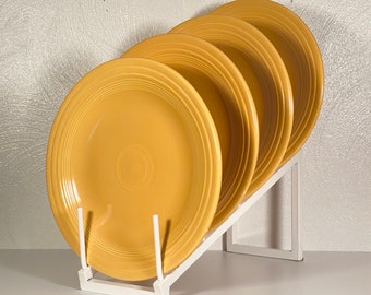 Fiestaware Yellow Dinner Plates - Set of 4