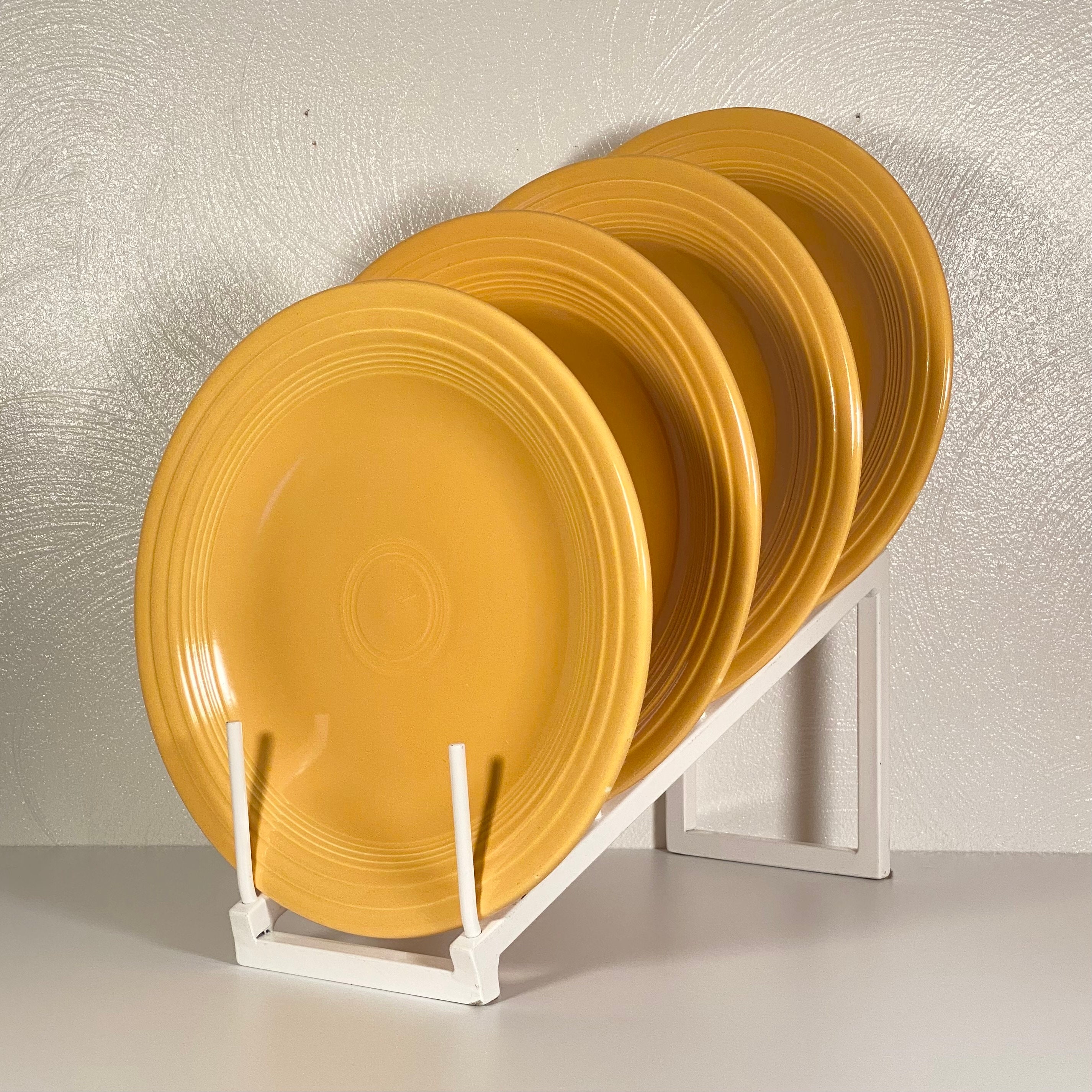 Fiestaware Yellow Dinner Plates Set of 4