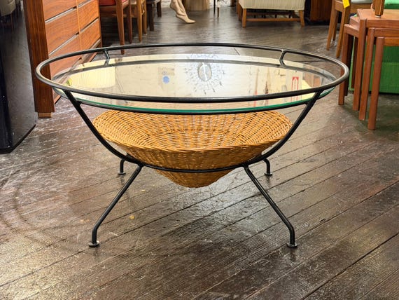 Modern Hoop Coffee Table by Salterini, Circa 1960s - *Please ask for a shipping quote before you buy.