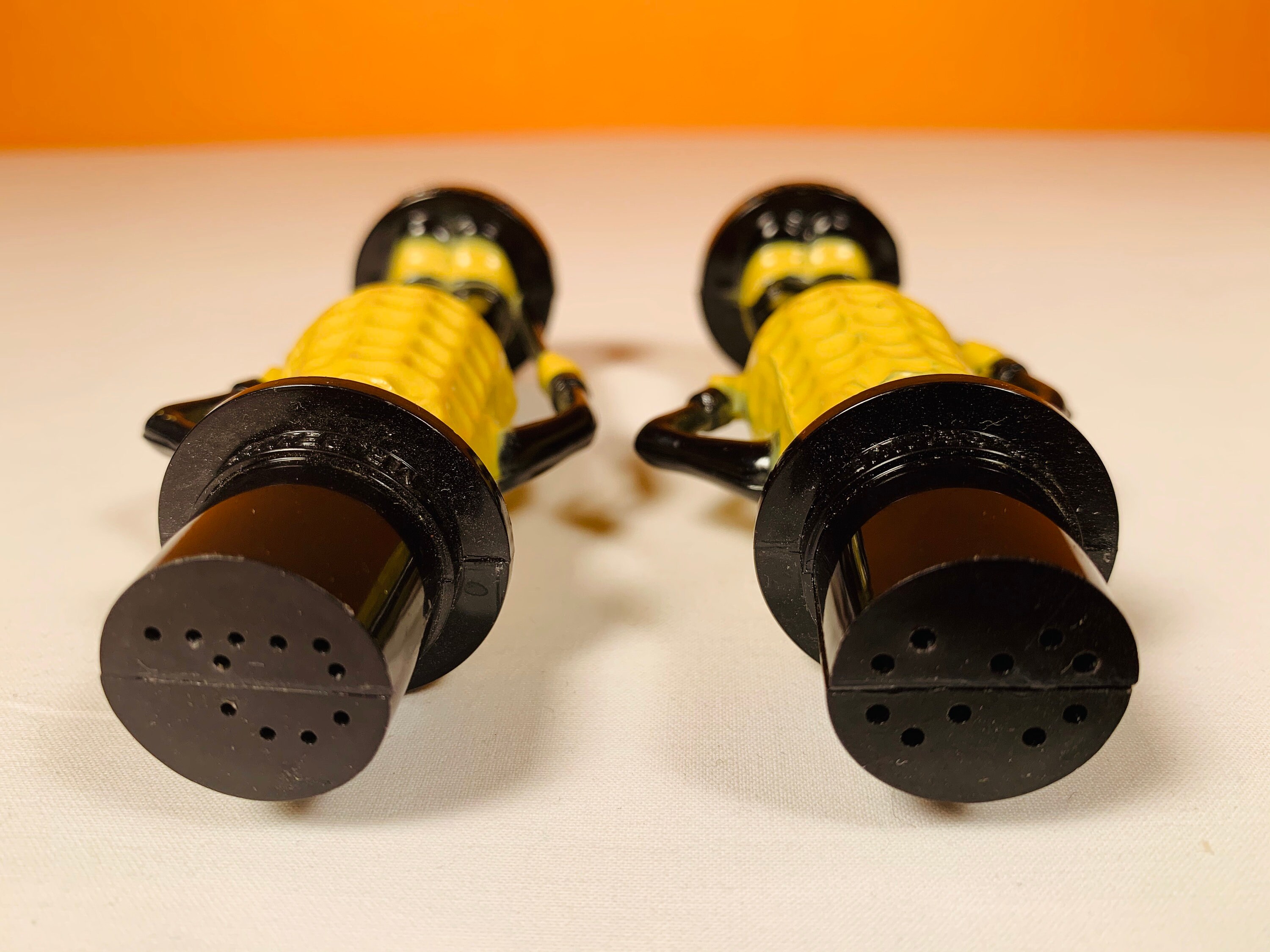 Pair of Pyro Mr. Peanut Salt & Pepper Shakers