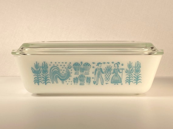 Pyrex Butterprint #503 Refrigerator Dish / Casserole