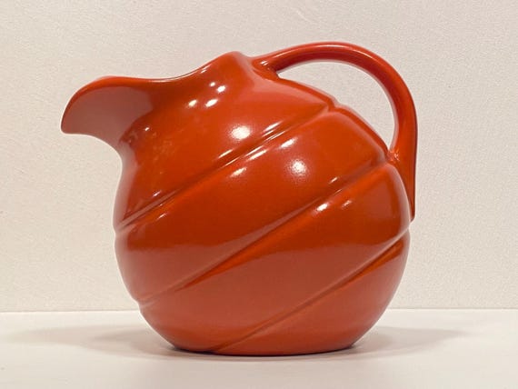Pfaltzgraff #488-M Red-Orange Pitcher