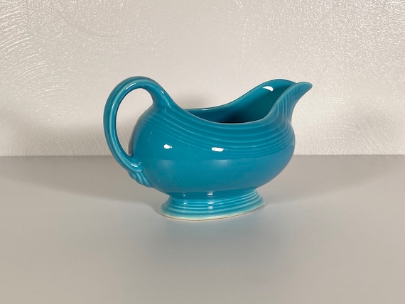 Fiestaware OLD Turquoise Gravy Boat