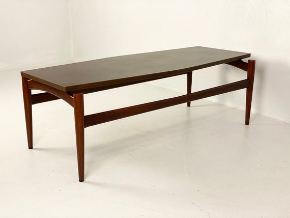 Thonet Walnut Framed Coffee Table, Circa 1962 - *Please ask for a shipping quote before you buy.