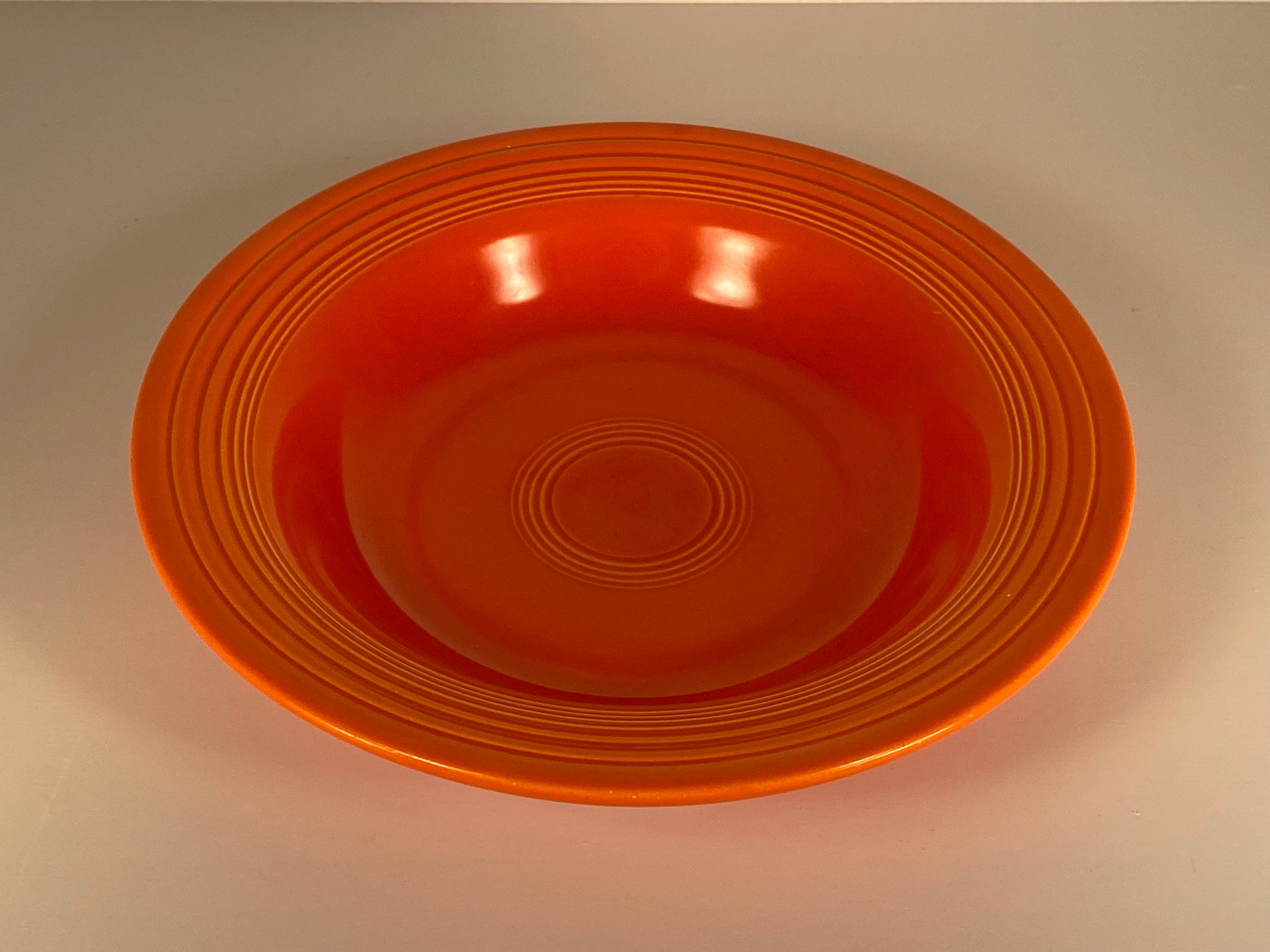 Fiesta Red Rim Soup Bowl (Older)