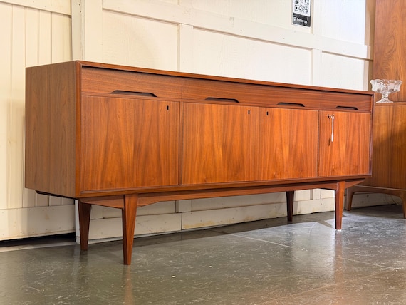 Mid Century Modern Teak Credenza, Circa 1960s - *Please ask for a shipping quote before you buy.