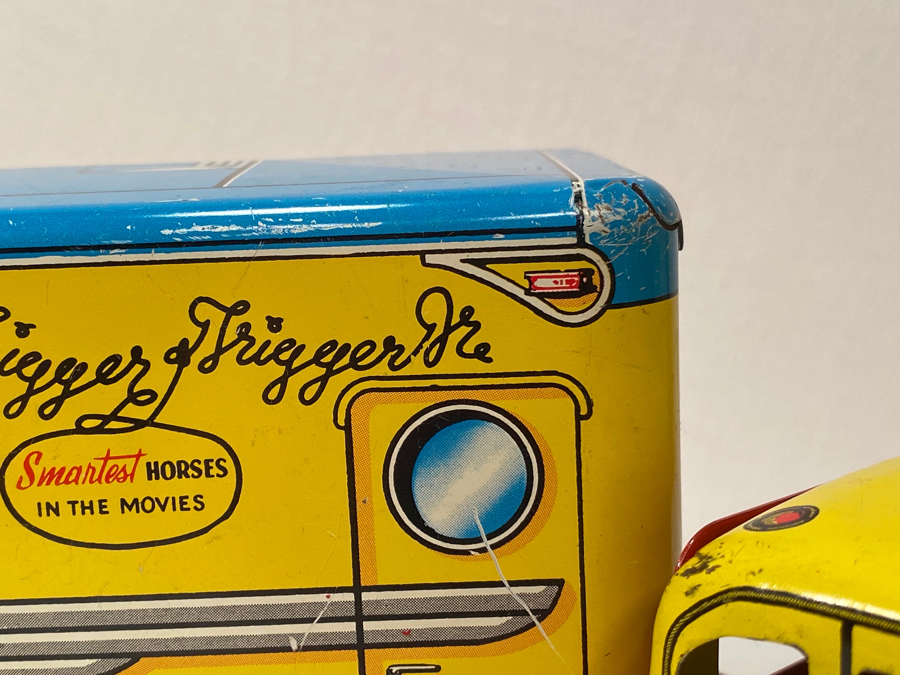 Marx Roy Rogers & Trigger Tin Litho Dodge Truck