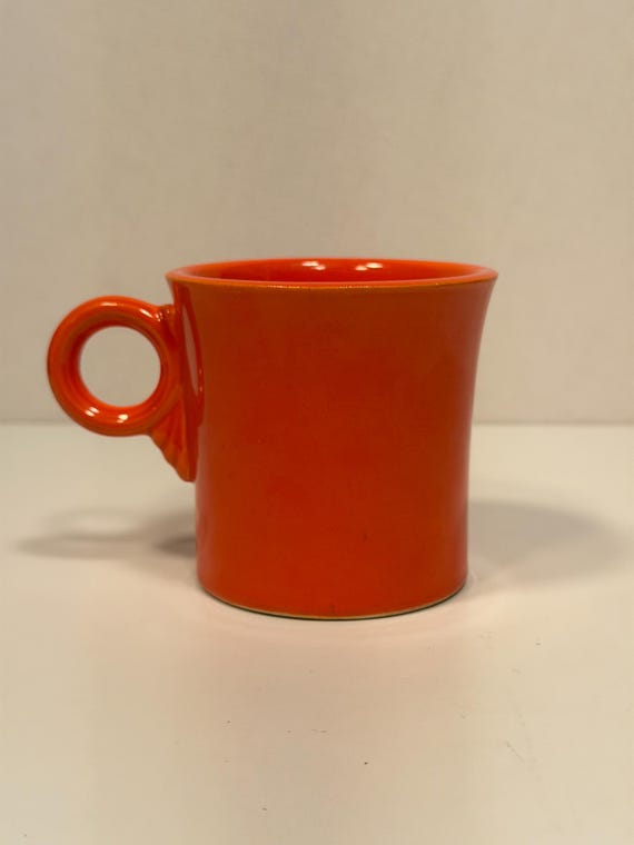 Pre-1942 Fiesta Red Tom and Jerry Mug