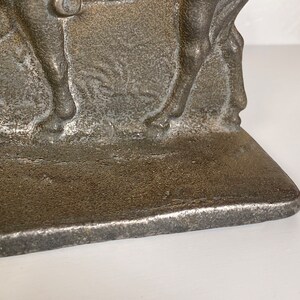 Antique Iron Horse Bookends image 10