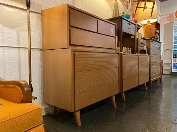 Budgettrend Chest of Drawer by Merton Gershun for Dillingham, Circa 1950s - *Please ask for a shipping quote before you buy.